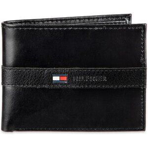 Men's Black Ranger Classic Bifold Wallet with ID Window and Multiple Card Slots